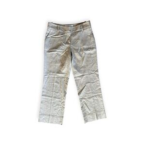 Trina Turk beige cream pants casual wool silk blend Size 0 XS